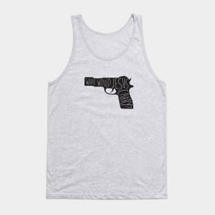 What Would Jesus Carry? Tank Top